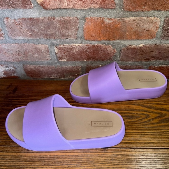 Corkys Popsicle Slides in Lavender Sz 11 - Picture 2 of 8